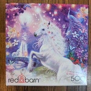 Red Barn Unicorn and Fairy 500 Piece Jigsaw Puzzle 53013 NEW IN SEALED BOX 14x18